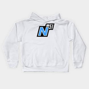 S51 N logo (v2) Kids Hoodie